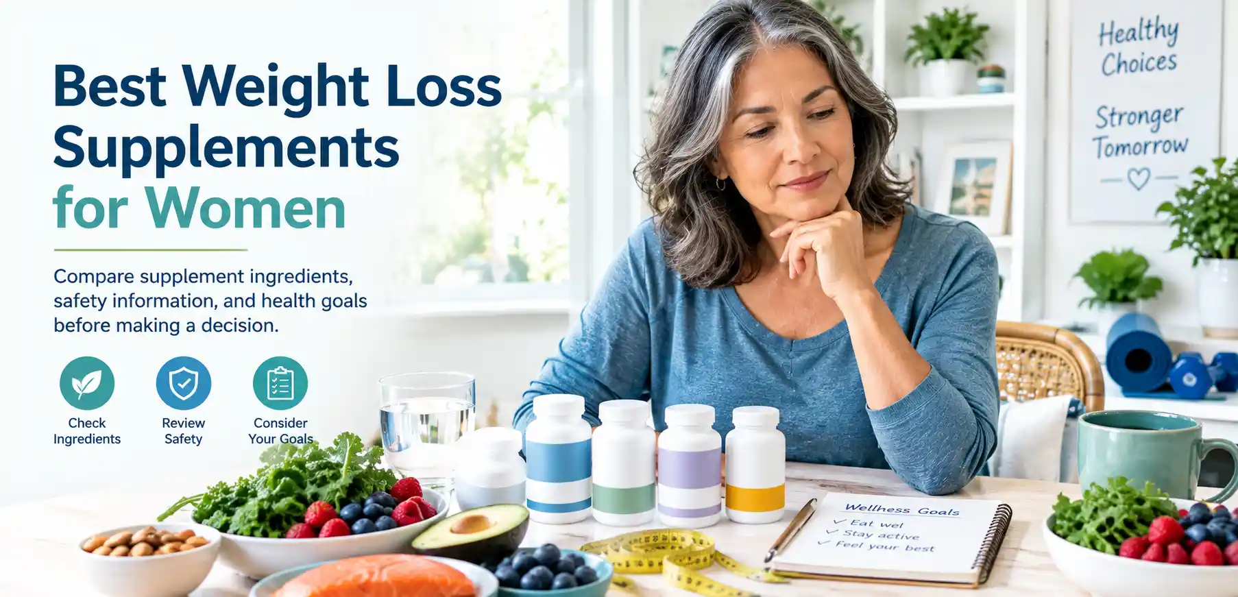 Best Weight Loss Supplements for Women: 5 Products Compared