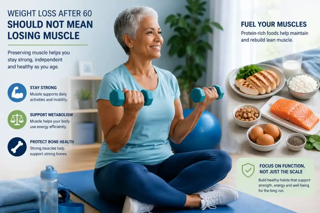 Weight Loss After 60 Should Not Mean Losing Muscle